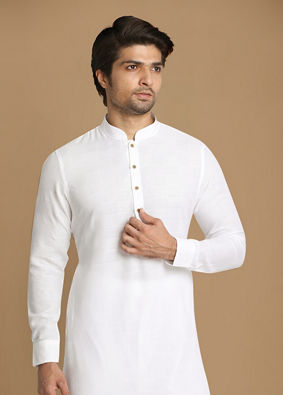 White kurta best sale pajama design 2021